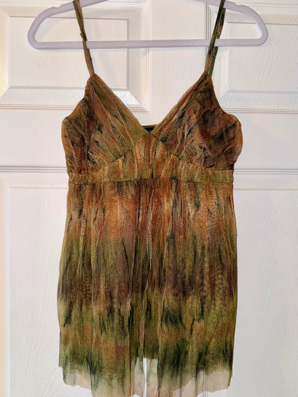 Mesh Y2K Fairycore Tank Top -- Express